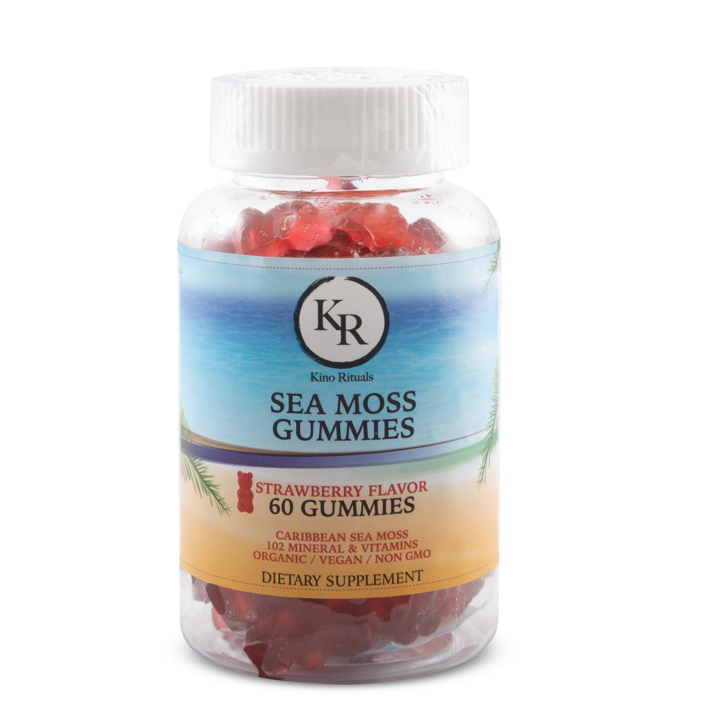 Sea Moss Gummies Strawberry