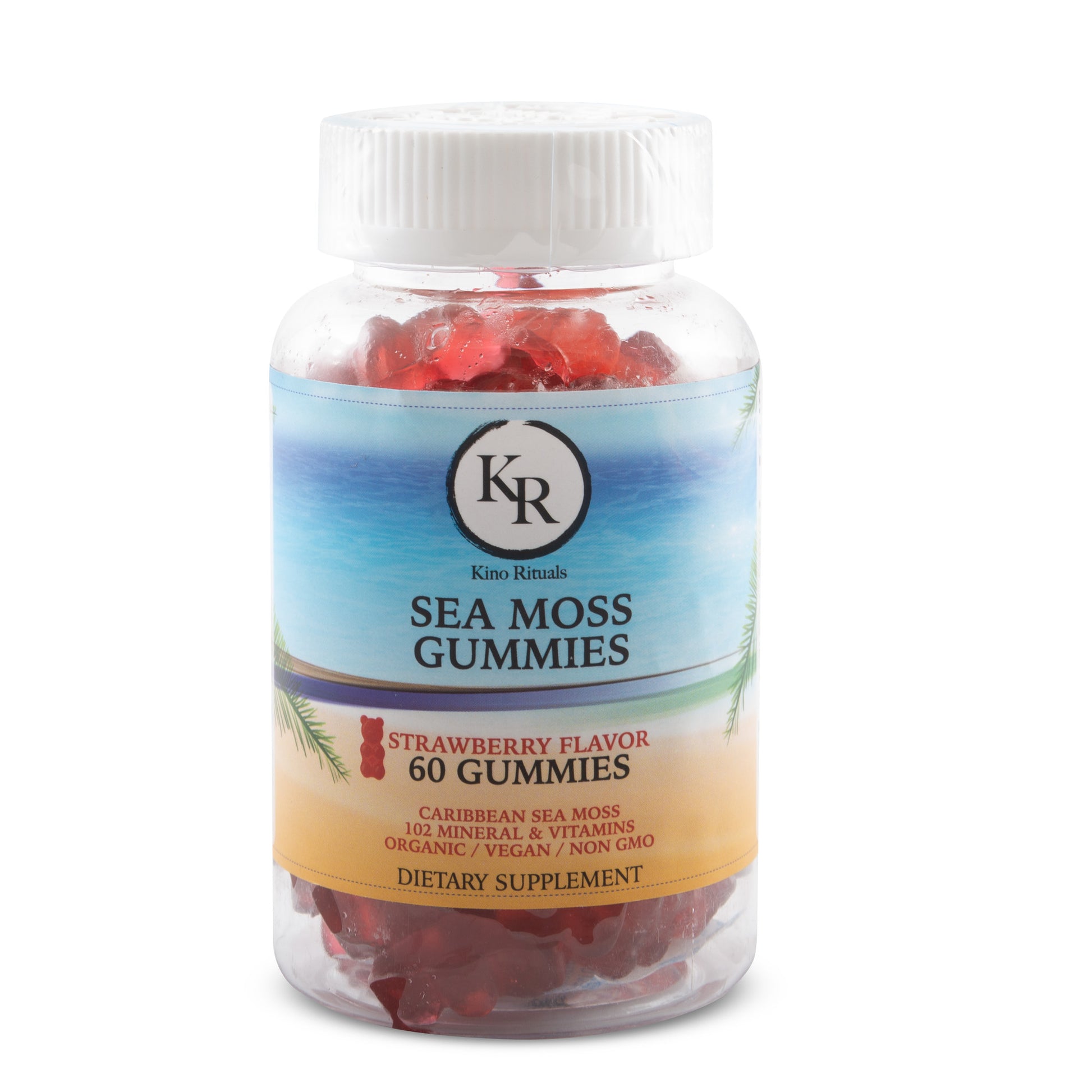 Sea Moss Gummies Strawberry